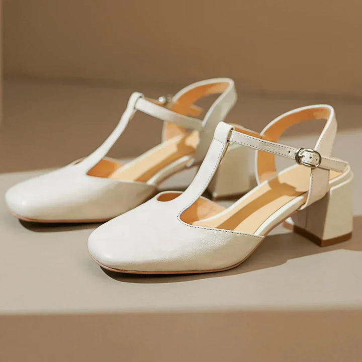 Kace | Leather Mary Janes