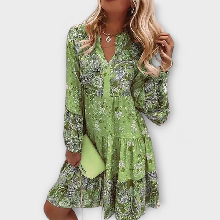 Valer - Summer Boho A-Line Dress