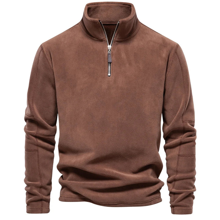 Kilian | Men's Cozy Zip Neck Pullover For Men