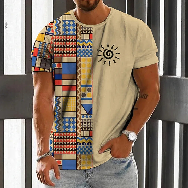 Miro | Stylish Tribal Print Casual For Men