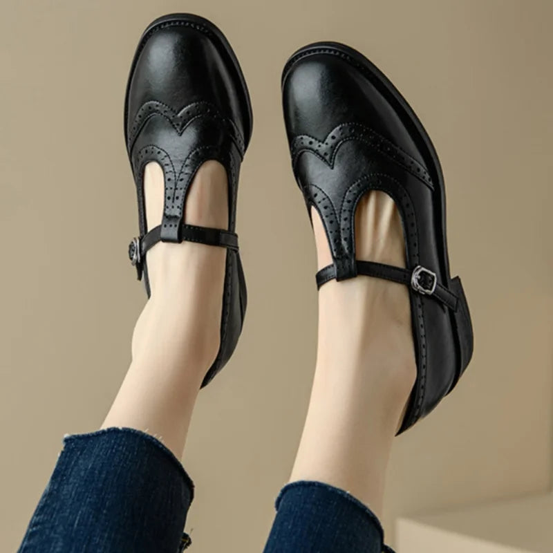 Lincy | Elegant T-Strap Mary Janes