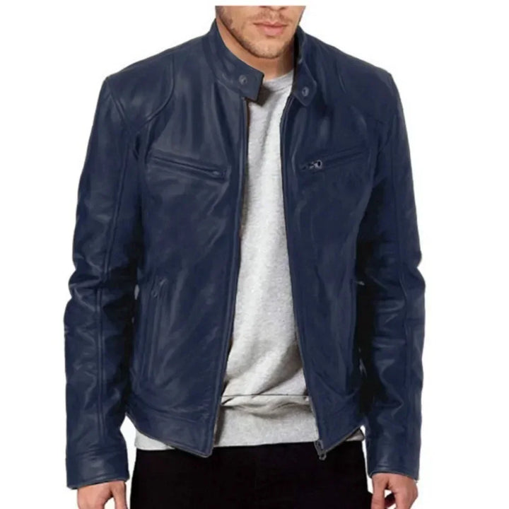 Frey | Stylish Biker Leather Jacket For Men