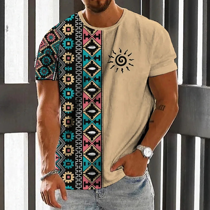 Miro | Stylish Tribal Print Casual For Men
