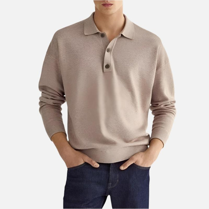 Seth | Stylish Polo Sweater For Men