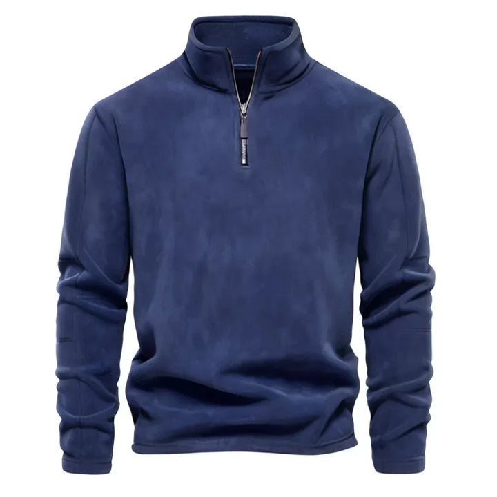 Kilian | Men's Cozy Zip Neck Pullover For Men