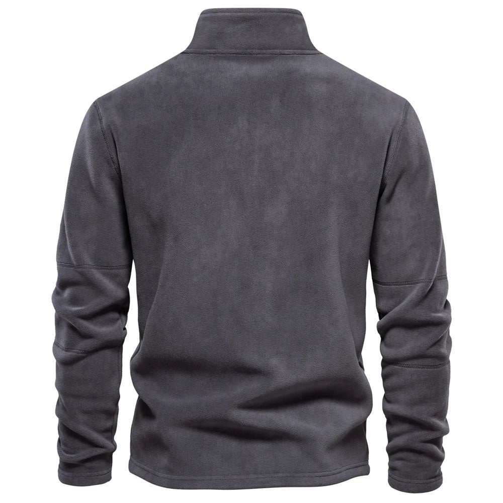 Kilian | Men's Cozy Zip Neck Pullover For Men