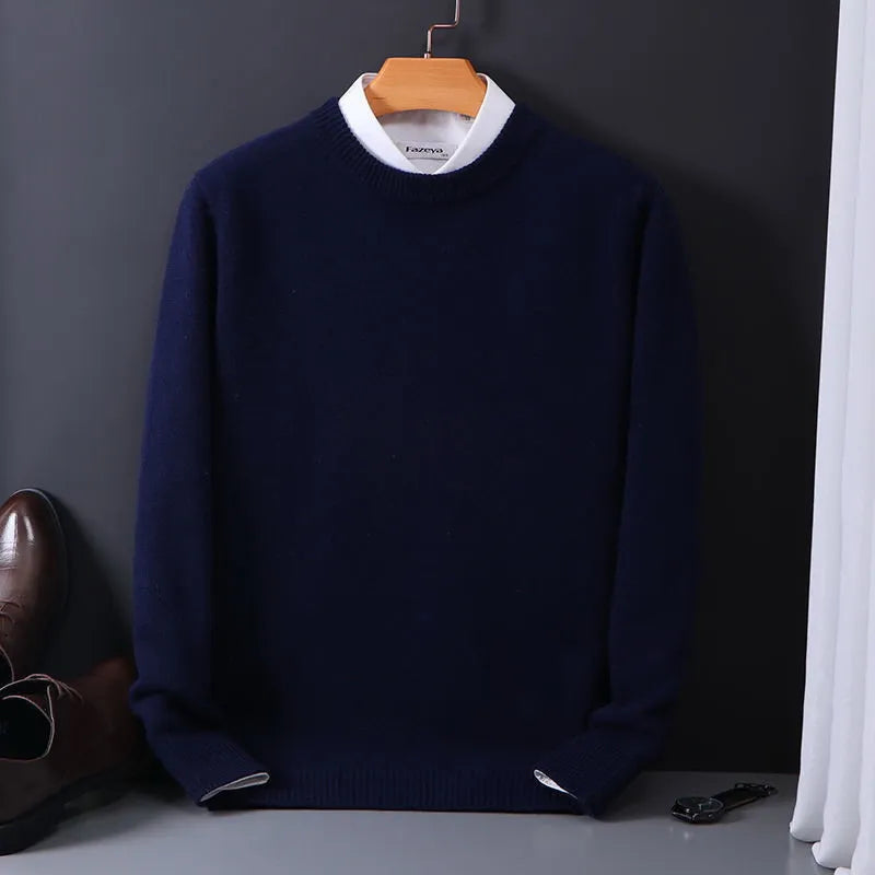 Liam | Stylish Classic Crew Neck Sweater For Men