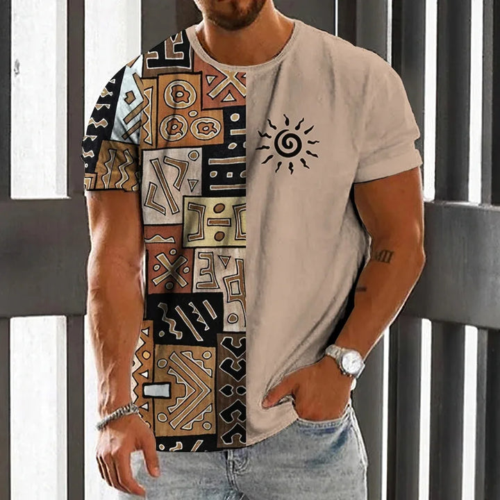 Miro | Stylish Tribal Print Casual For Men