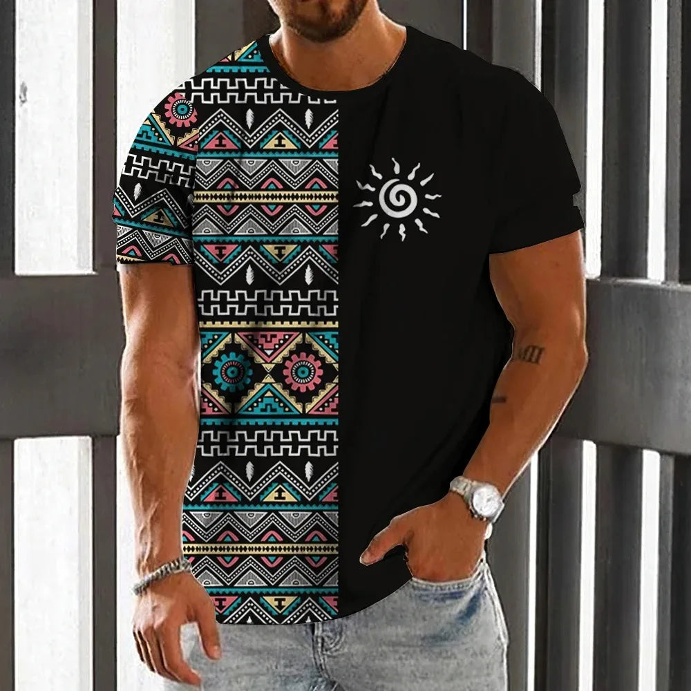 Miro | Stylish Tribal Print Casual For Men