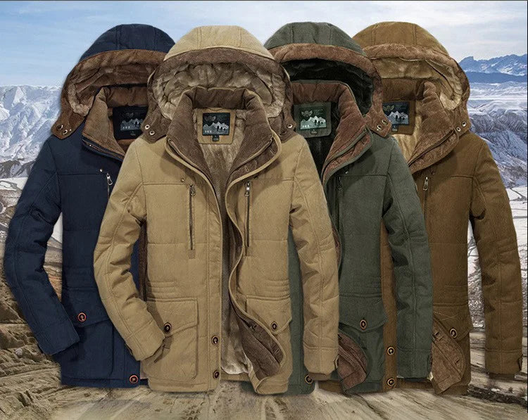 Jake | Stylish Premium Hooded Winter Jacket For Men
