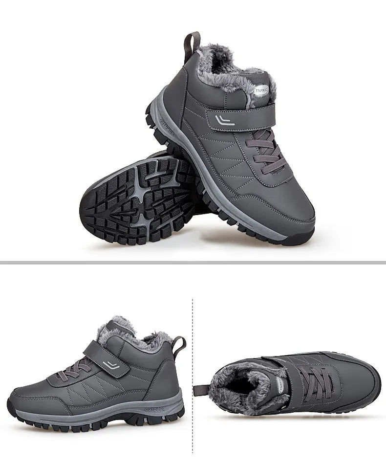 Oliver | Fleece Lining Winter Boots For Men