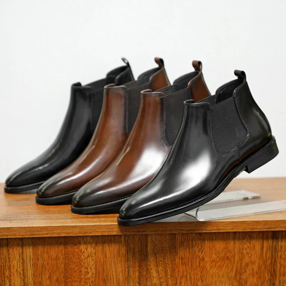 Hans  | Premium Leather Chelsea Boots For Men