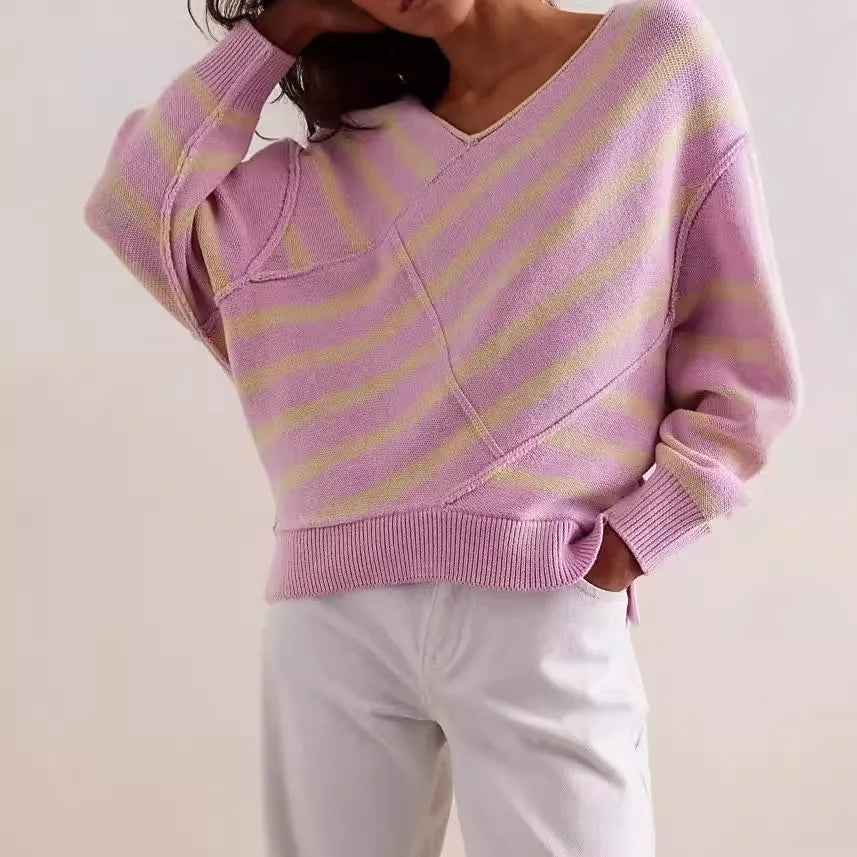 Belle Clair Off-Shoulder Pullover