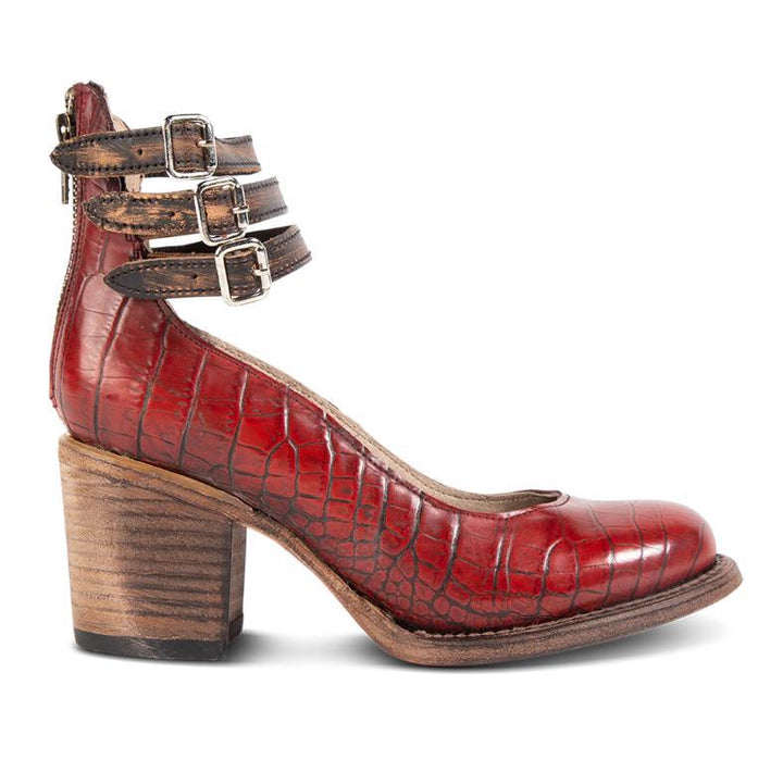 Timeless Vintage Leather Pumps