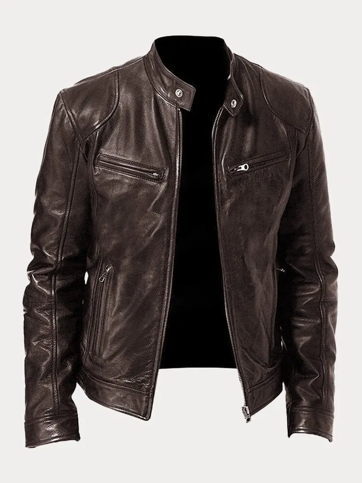 Rino | Stylish Biker Leather Jacket For Men