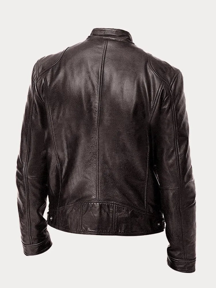 Rino | Stylish Biker Leather Jacket For Men