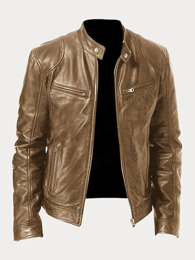 Rino | Stylish Biker Leather Jacket For Men