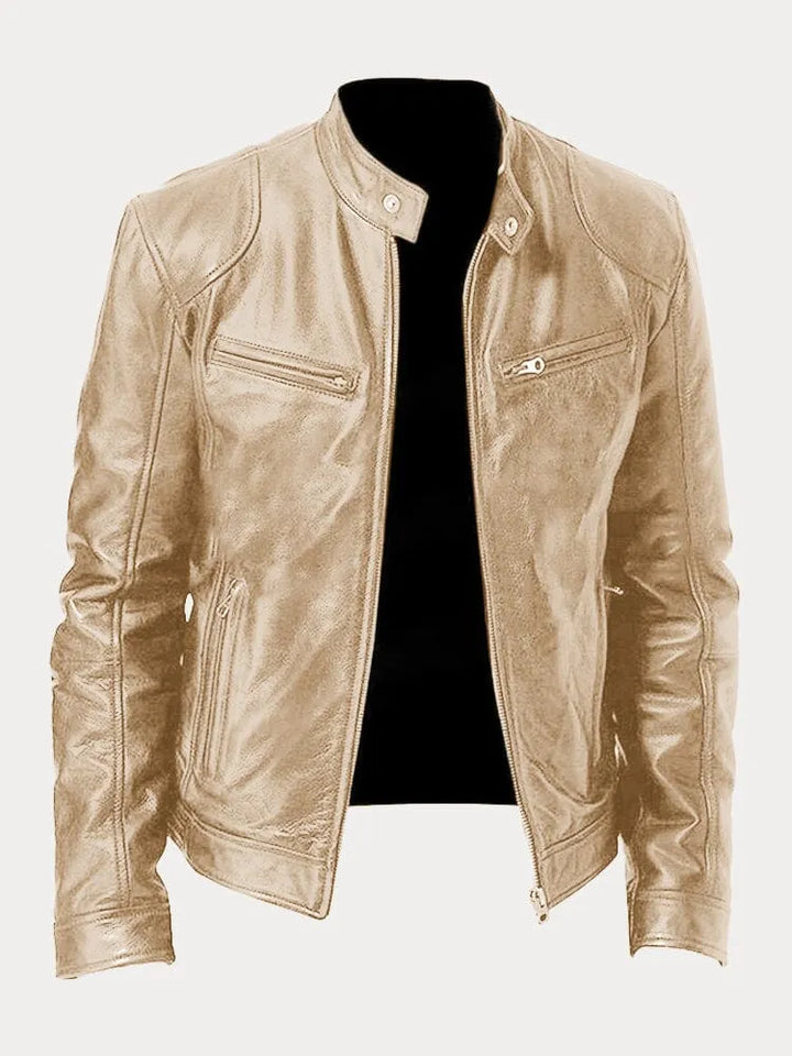 Rino | Stylish Biker Leather Jacket For Men