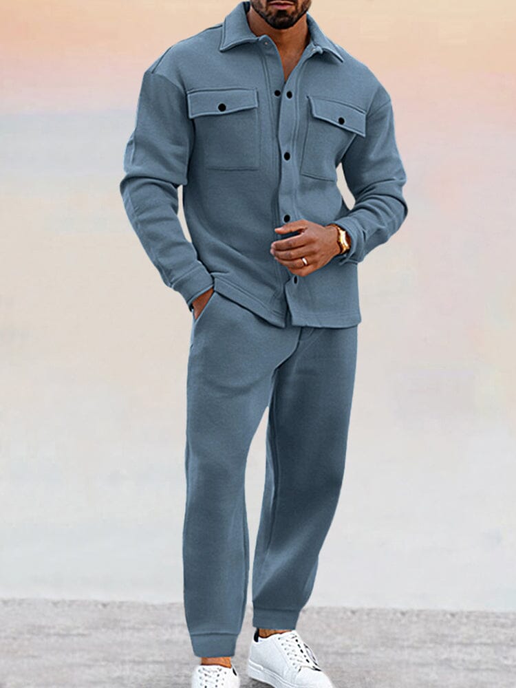 Matthew | Stylish Casual Jacket Jogger Set For Men