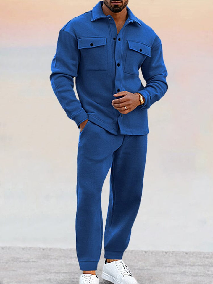 Matthew | Stylish Casual Jacket Jogger Set For Men