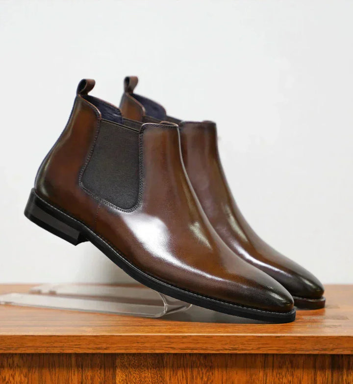 Hans  | Premium Leather Chelsea Boots For Men