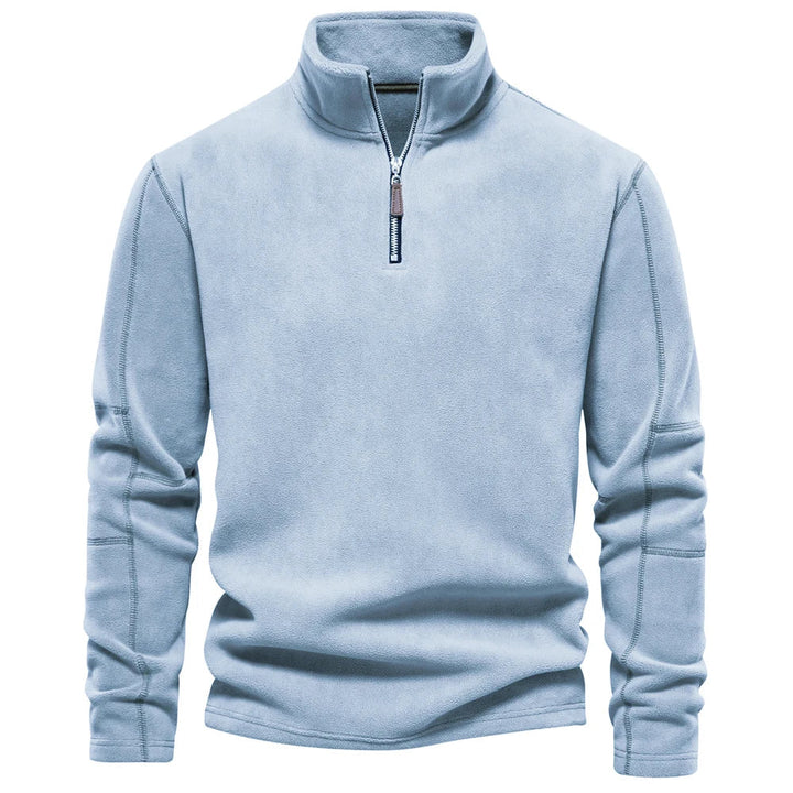 Kilian | Men's Cozy Zip Neck Pullover For Men