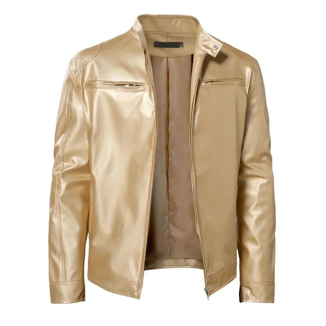 Frey | Stylish Biker Leather Jacket For Men
