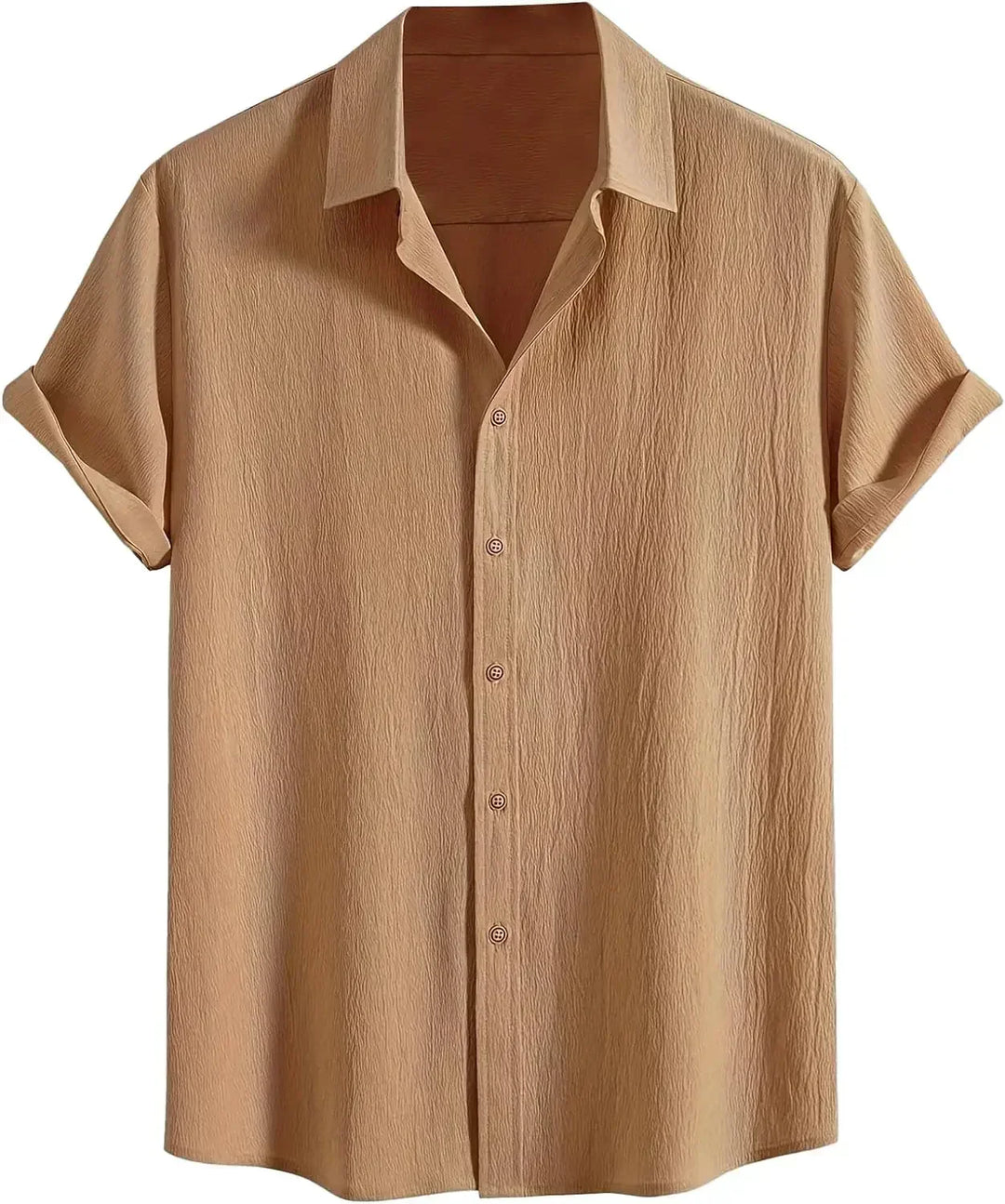 Ward | Men's Textured Crinkle Shirt For Men