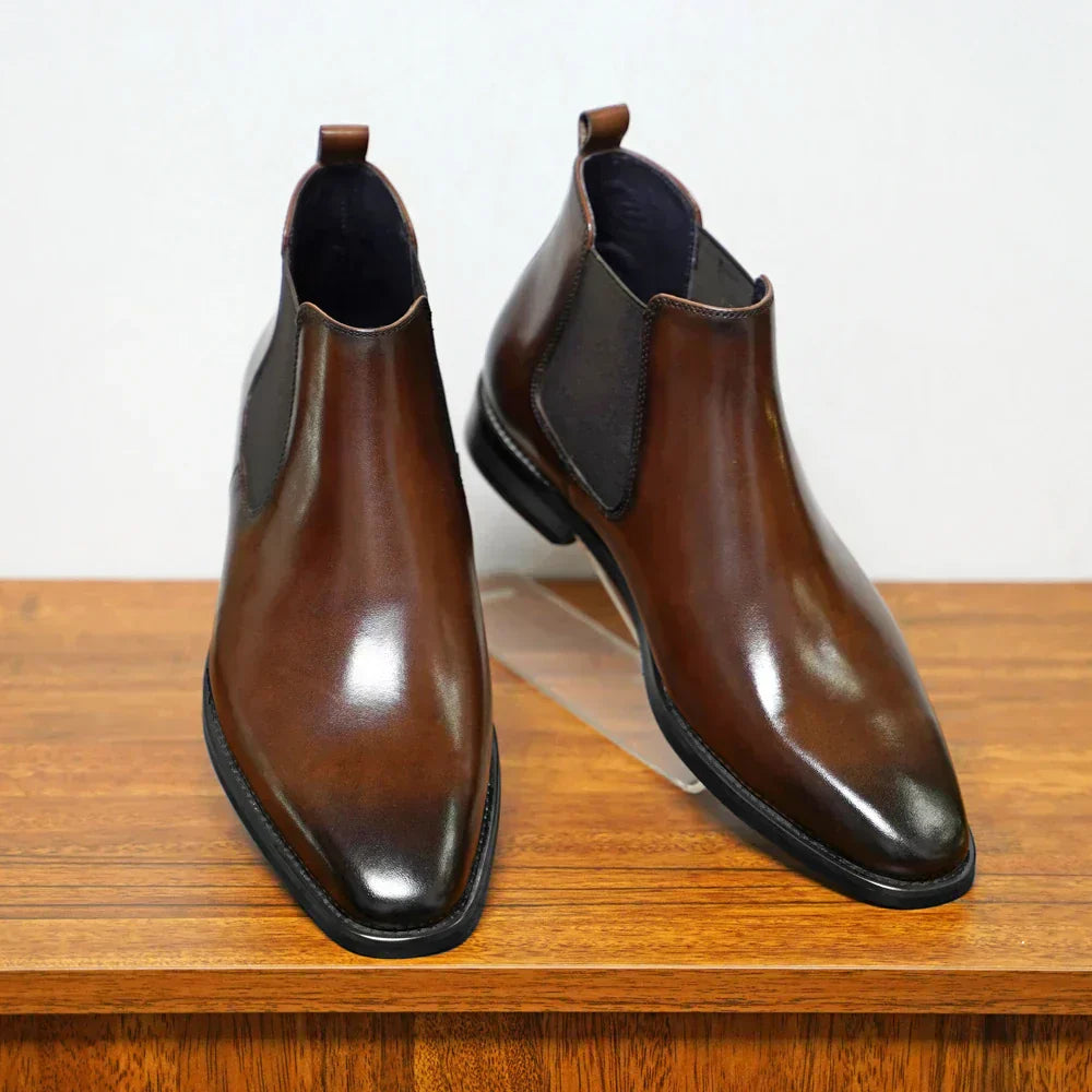 Hans  | Premium Leather Chelsea Boots For Men