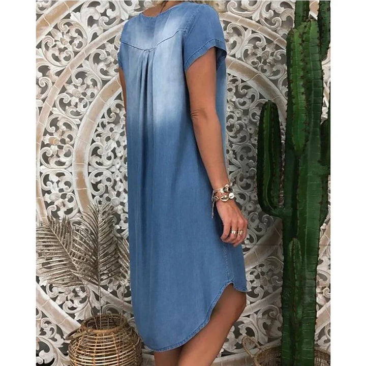 Sofia™ | Relaxed Denim Summer Dress