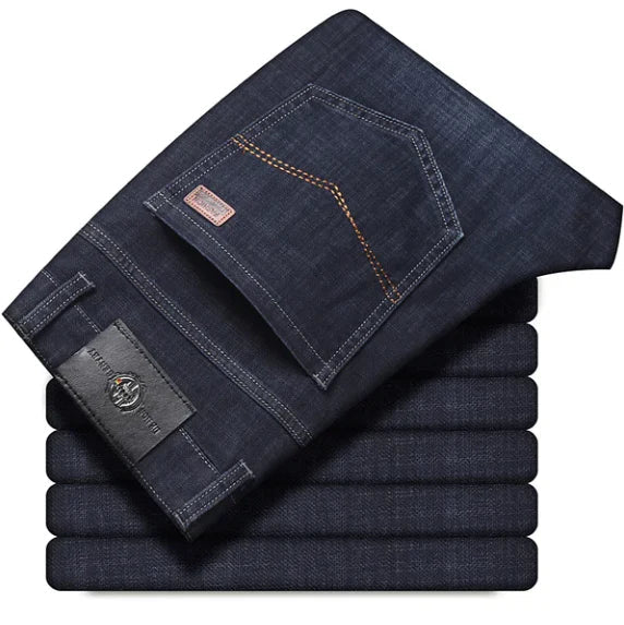 Brian | Classic Slim-Fit Denim Jeans For Men