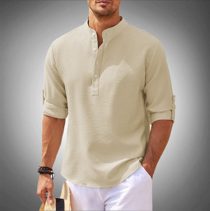 Richard | Stylish Casual Comfort Henley Shirt For Men