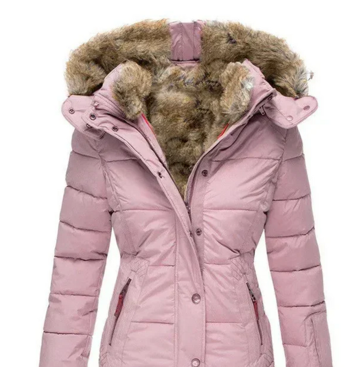 Bella - Cozy Winter Coat with Fur Interior