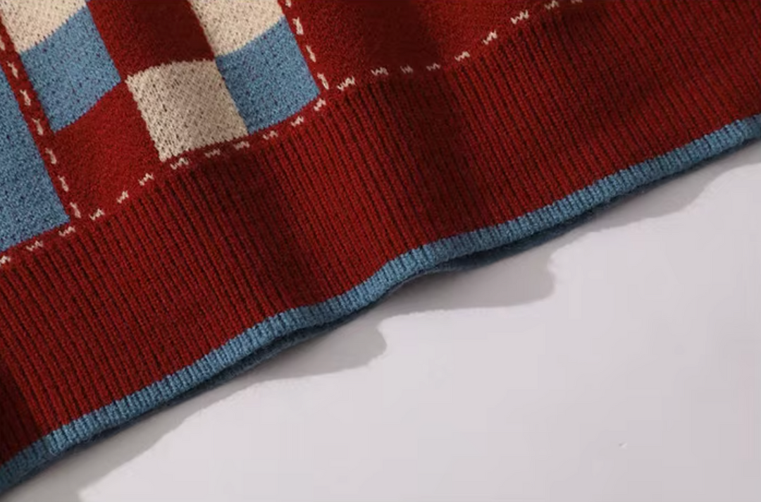 Hearth Patchwork Loom Wollpullover