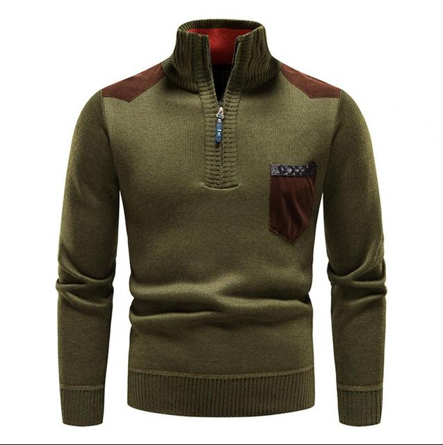 Mitchell | Stylish Zip-Up Sweater For Men