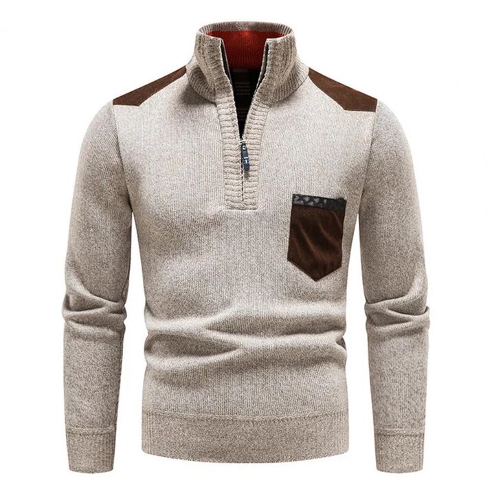 Mitchell | Stylish Zip-Up Sweater For Men