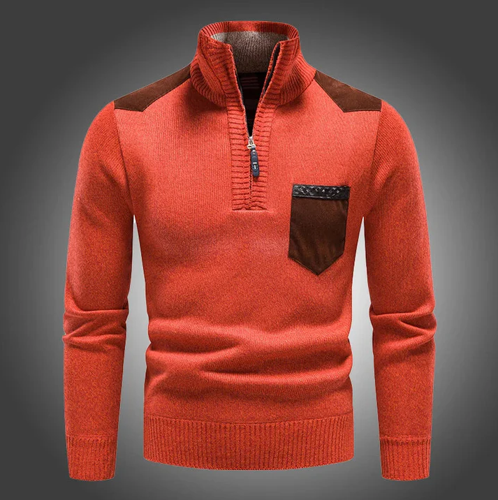Mitchell | Stylish Zip-Up Sweater For Men
