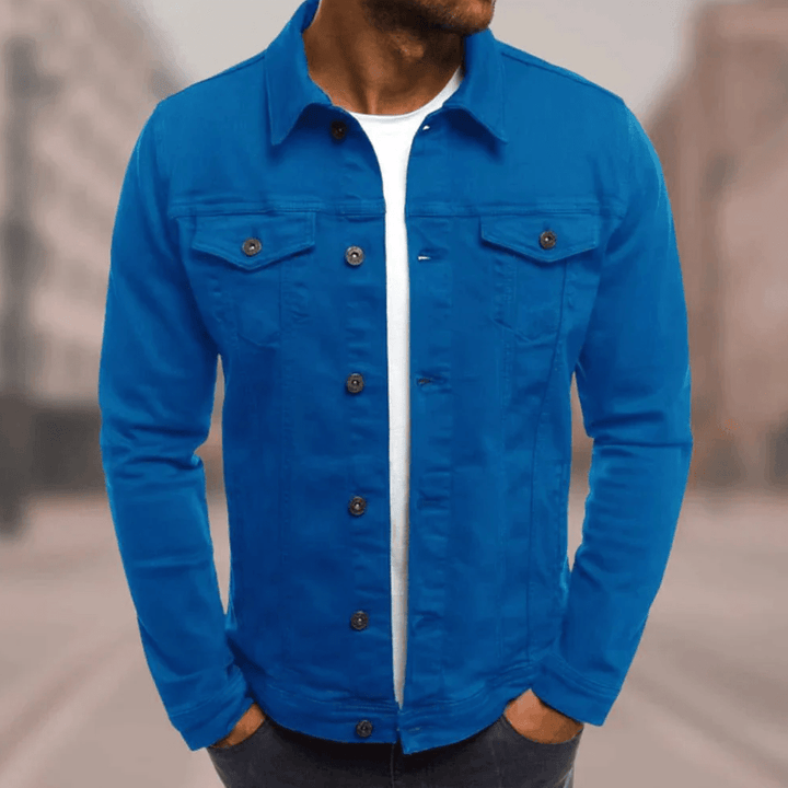 Nathan | Stylish Denim Jacket For Men