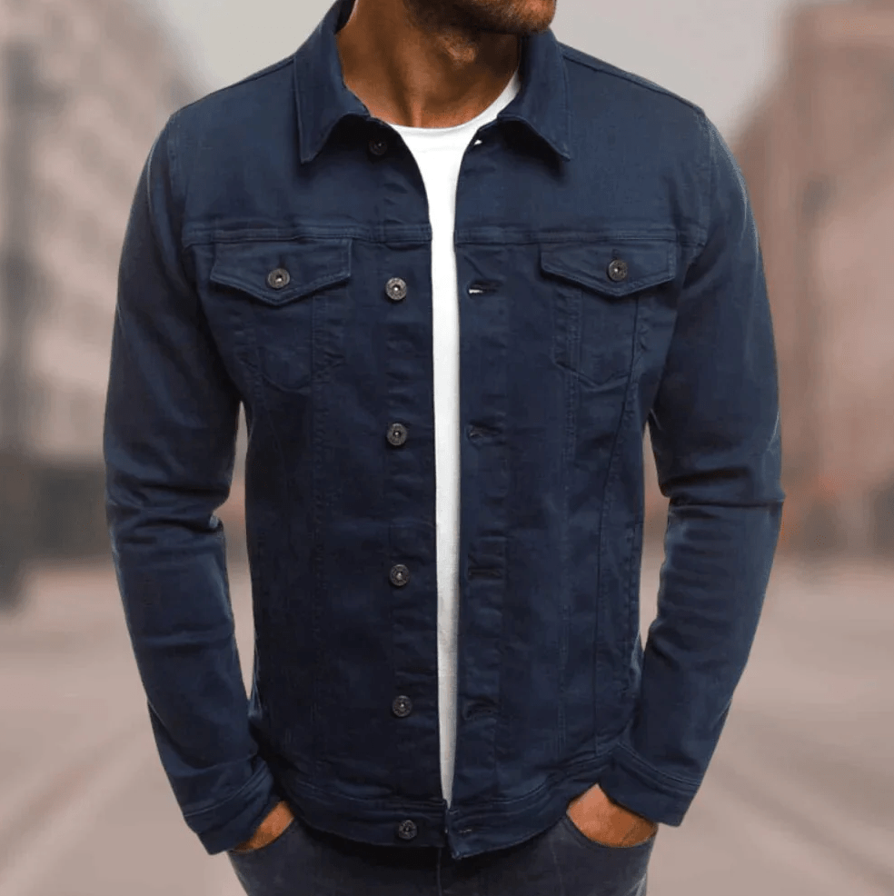 Nathan | Stylish Denim Jacket For Men