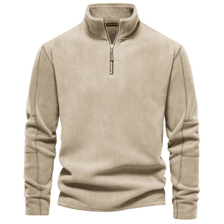 Kilian | Men's Cozy Zip Neck Pullover For Men