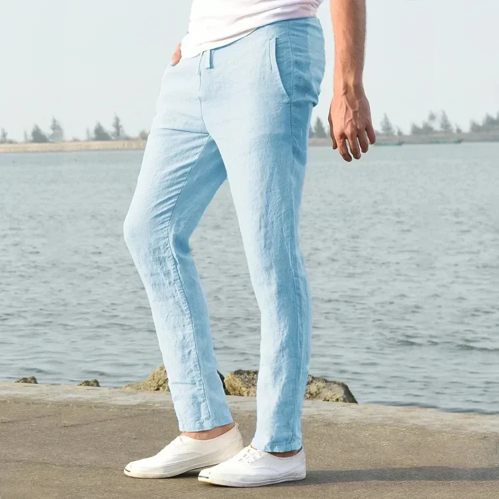 Jorn | Lightweight Linen Pants for Effortless Comfort For Men