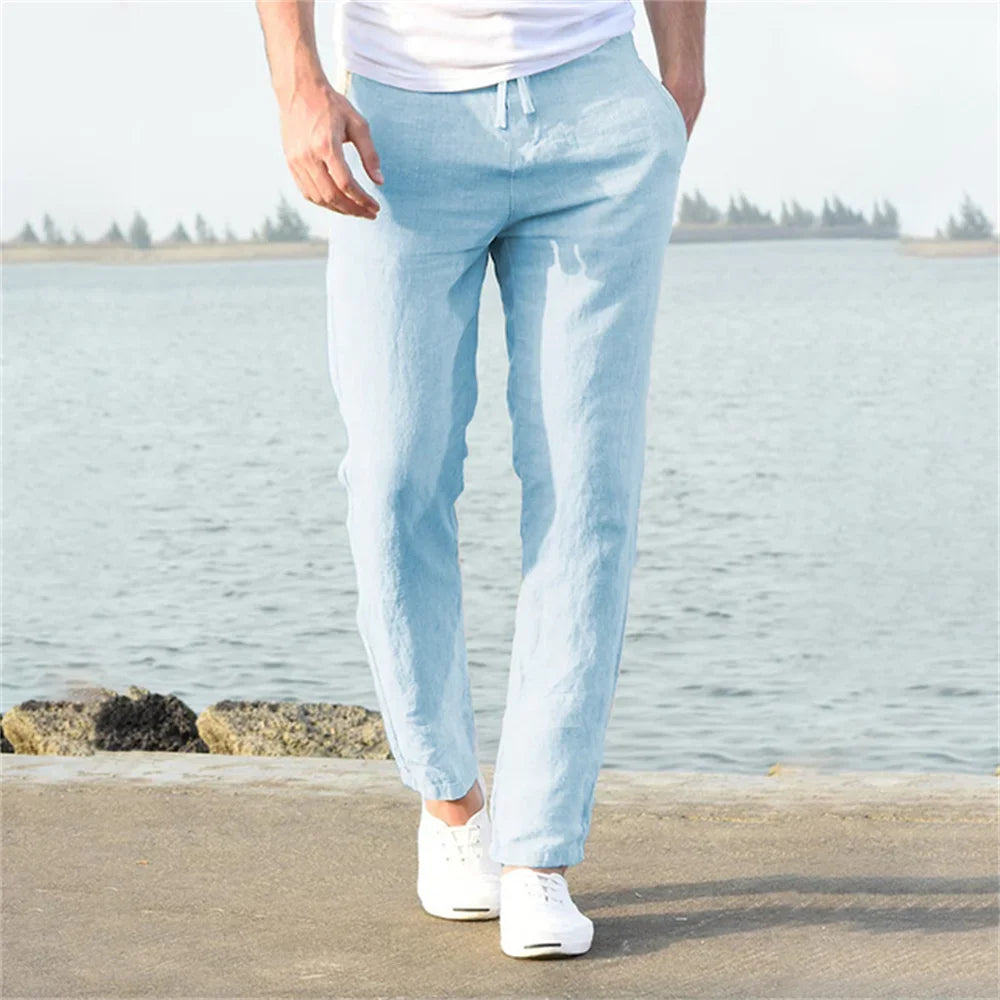 Jorn | Lightweight Linen Pants for Effortless Comfort For Men
