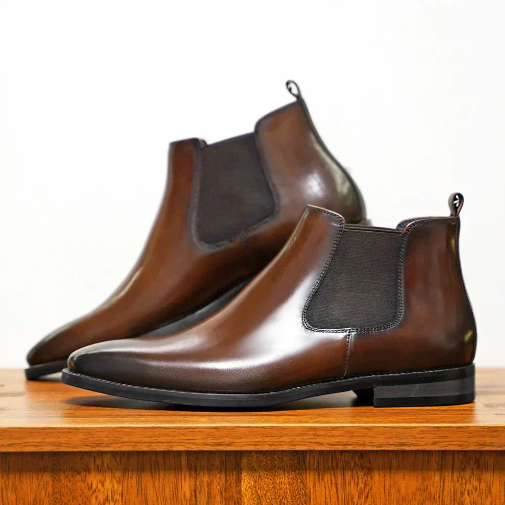 Hans  | Premium Leather Chelsea Boots For Men