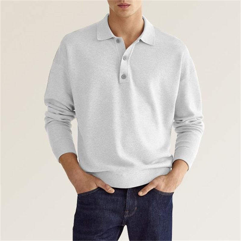Seth | Stylish Polo Sweater For Men
