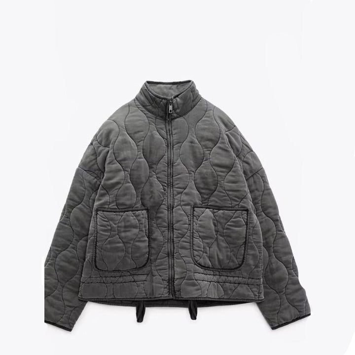 Natalie | Stylish Quilted Zip-Up Jacket For Men
