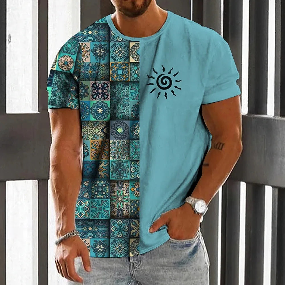 Miro | Stylish Tribal Print Casual For Men