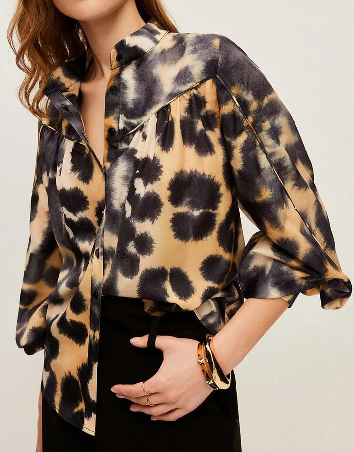 Aria™ | PureCharm Patterned Blouse