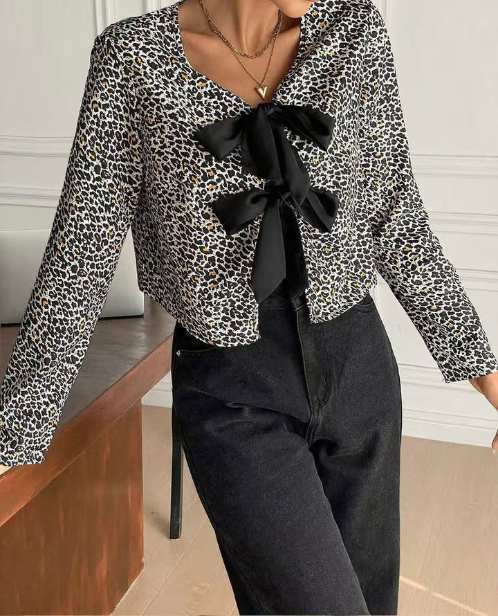 Claudia™ | PureCharm Patterned Blouse