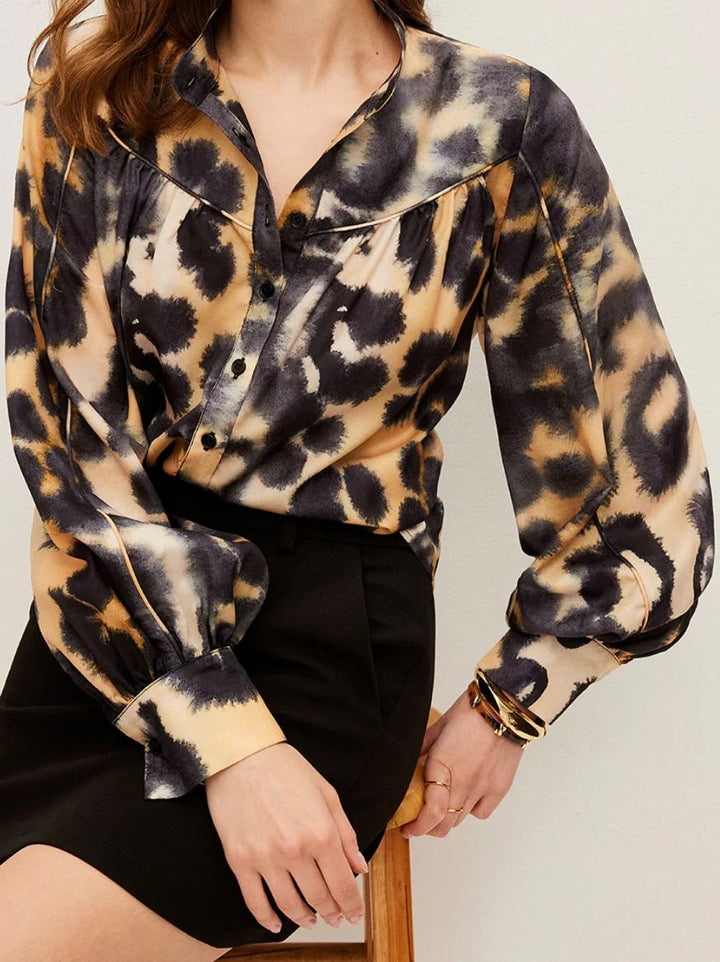 Aria™ | PureCharm Patterned Blouse