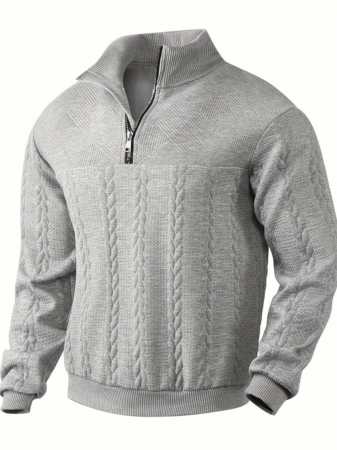 Rafael – Vintage Sweater with Zipper For Men